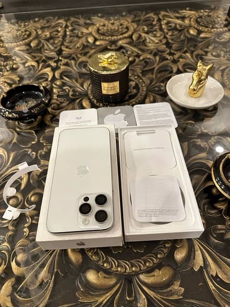 iPhone 15 Pro Max 256gb White Non PTA! 13