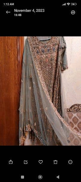 bridal lehnga and maxi 1