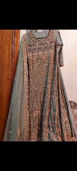 bridal lehnga and maxi 2