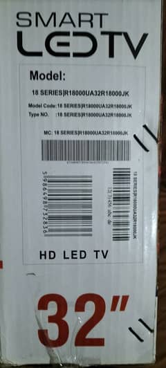 Samsung 32" led smart t. v