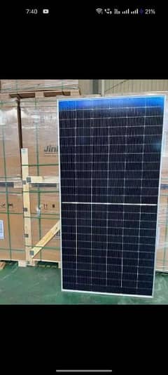 Jinko 585 watts solar panel  bifacial with 12 year :  0313 /2905 / 208