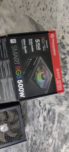 Thermaltake SMART RGB 500w powersupply (PSU) 80+