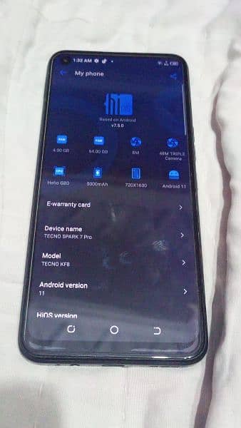 Tecno Spark 7 Pro Fresh condition With Box 1