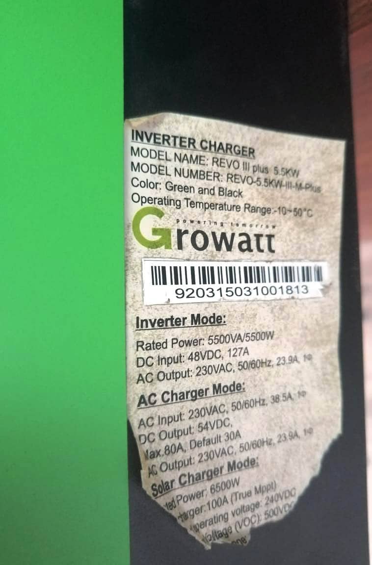 Growatt Revo VM-III Plus Solar Inverter 0