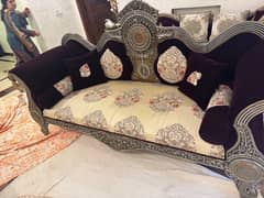 victorian style 3 seater sofa