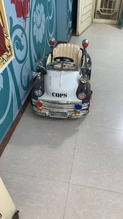 cops style kids car