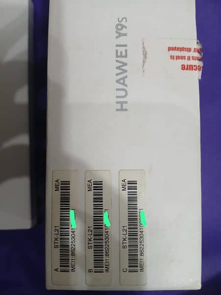 Huawei Y9s 128Gb Excellent Condition with box and all accessories 16