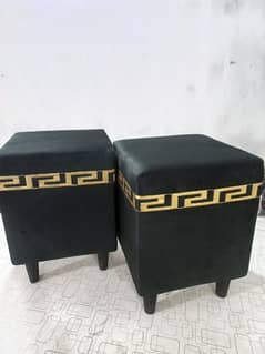 Luxury Wooden Square Stools