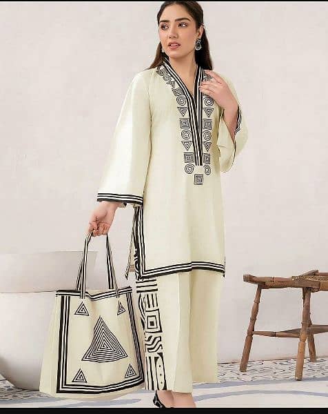 Women's Shirt and trouser with BAG ( Cash on Delivery) 2