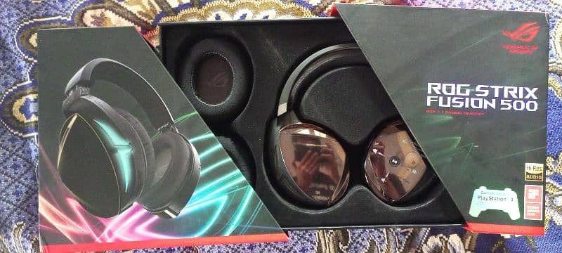 ASUS ROG STRIX FUSION 500 7.1 RGB GAMING HEADSET 0