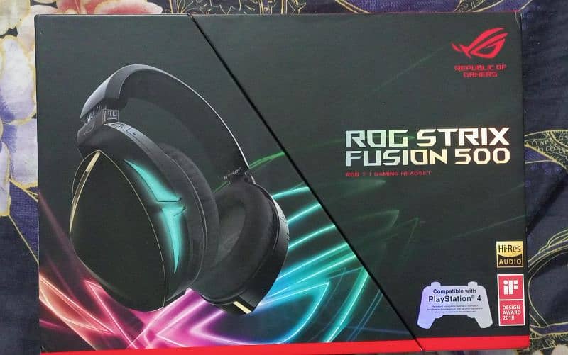 ASUS ROG STRIX FUSION 500 7.1 RGB GAMING HEADSET 1