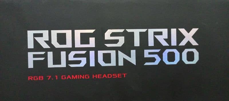 ASUS ROG STRIX FUSION 500 7.1 RGB GAMING HEADSET 2