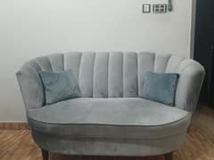 Grey 7 seater sofa set (4 month used) 0