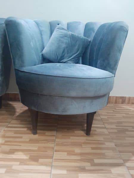 Grey 7 seater sofa set (4 month used) 5