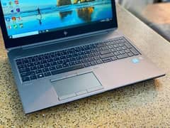 hp zbook 15 g6 Intel core i7 8th generation with 4 gb Nvidia