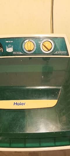 Haier washing machine