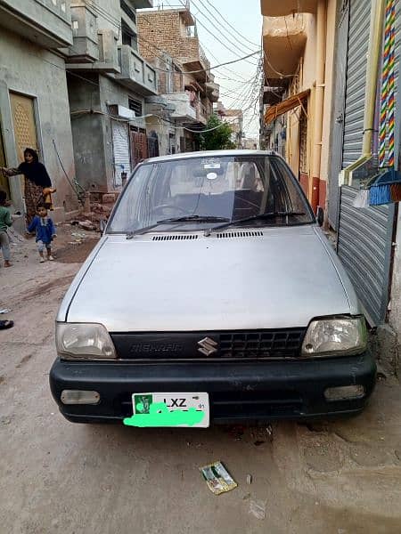 Suzuki Mehran VXR 2001 urgent sail exchange possible with bike 4