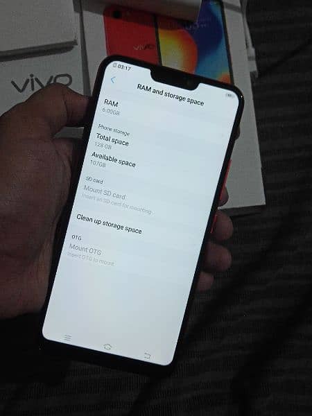 Vivo y83 128gb & 6gb In Good Condition with box Charger 4