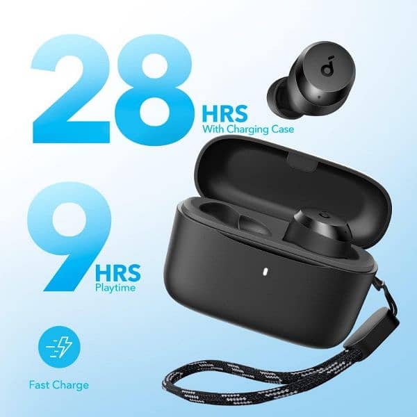 bluetooth handsfree Soundcore original ear puds 0