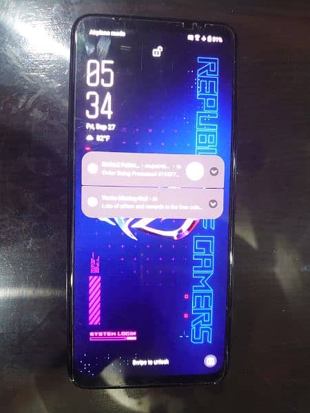 Asus ROG phone 6 Official PTA Approved with Box 16/512 1