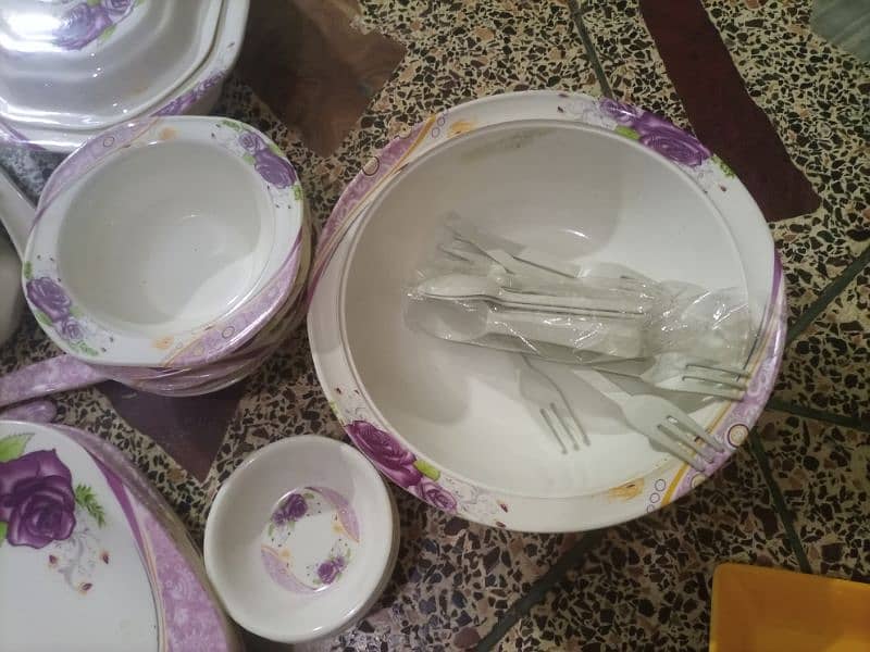 dinner set 72 pc 6 person sarving jahez ka new h in lalukhet 8