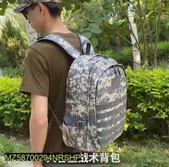 Camouflage casual backpack