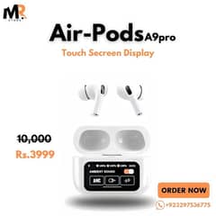 Air Pods A9 Pro Touch secreen Display