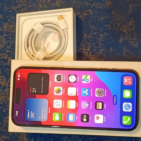 iphone 15pro max 512GB non PTA 10