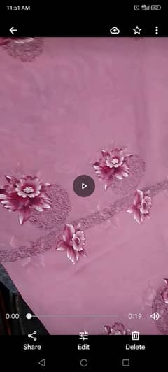 Brand new Chiffon Georgette saree + petticoat and blouce for sale