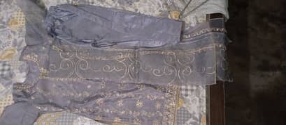 fabric is kataan only 1 time use full suit full new condition