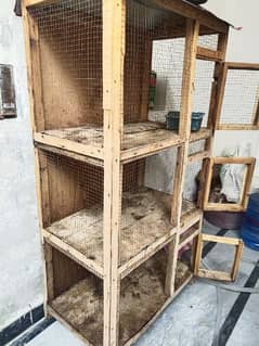 Triple portion cage for sale