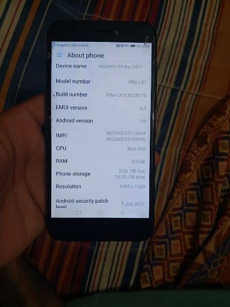 Huawei honor p8 lite 3.16 gb 3