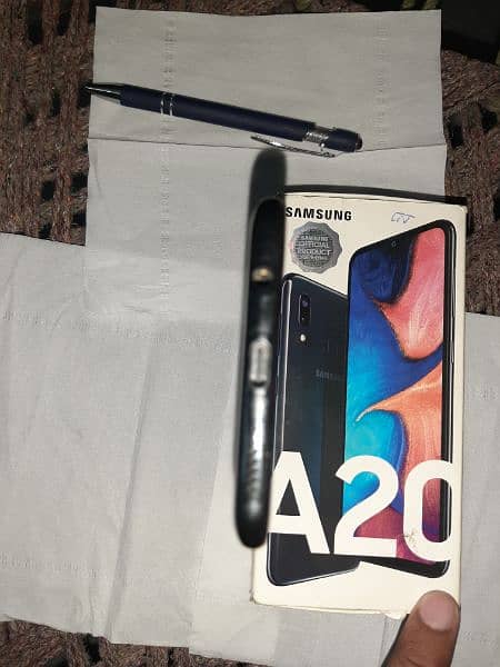 Samsung A20 3/32 with box officially PTA approved 7