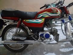 Honda CD 70 2023 model For sale Single Handed used