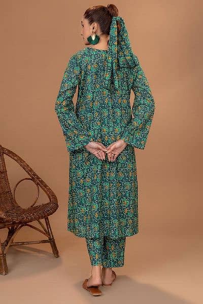 Women's Stiched Lawn Pret Printed Suit 5