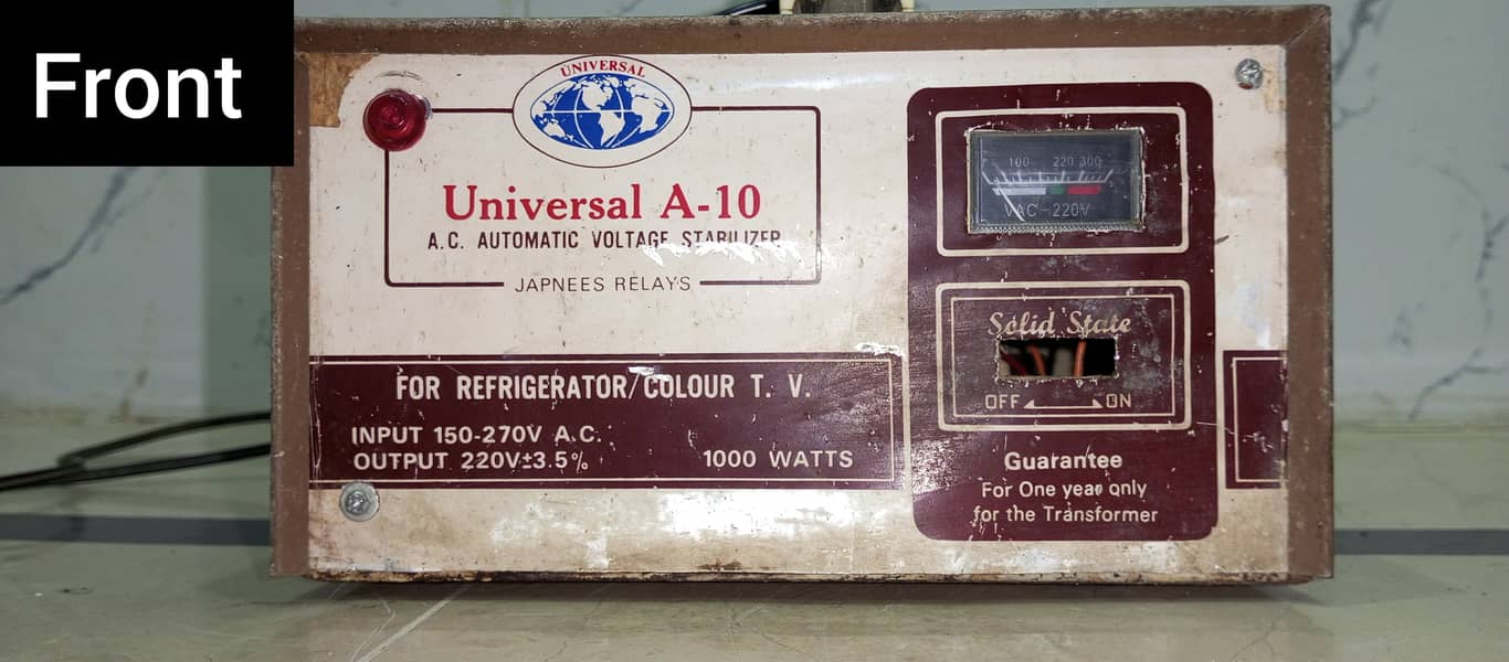 Universal A10 Voltage Stabilizer For Sale 0