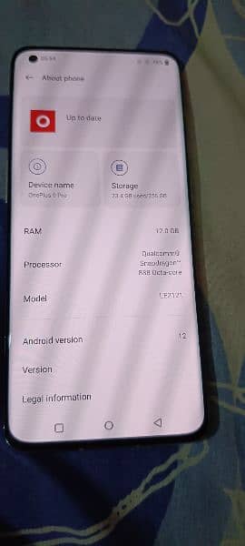 OnePlus 9pro 5G 12/256 5