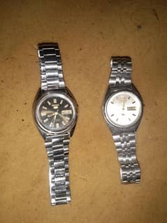 Seiko 5 auto And Citizen auto 21 jewels original watches