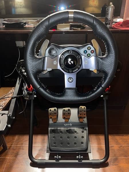 Logitech G920+Shifter+Stand 1