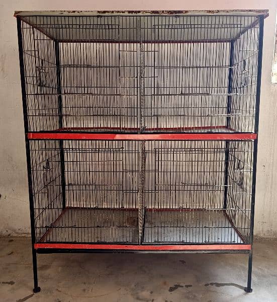 4 Portion Cage In Very Good Condition 0