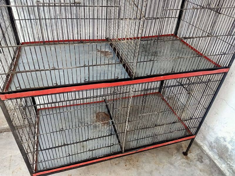 4 Portion Cage In Very Good Condition 3