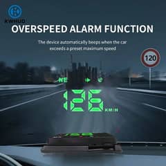 HUD Head-up Display Car GPS Digital Speedometer USB Windshield S