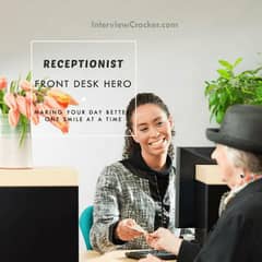 Required Front Desk Female Receptionist and Assistant Manager