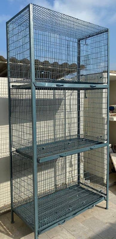 15 Heavy duty Cages for Grey Parrot or Green Parrot (Pahari) 1