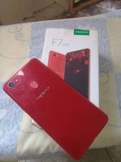 oppo F7 complete box