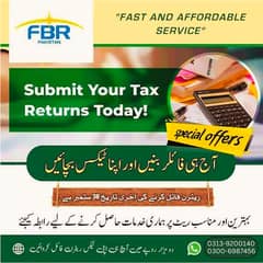 Tax Return, Income Tax Return, NTN Registration