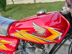 Honda CG 125 2021 model lush condition urgent for sale.