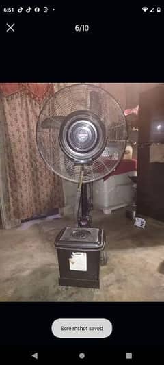 selling my mist fan conditon 10/8.5