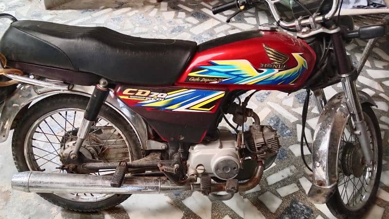 Honda CD 70 2021 Model Complete 0