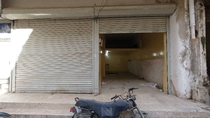 Shop For Rent in Pechs 2 Near Tariq Road 2